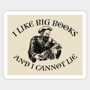 I Like Big Books Magnet